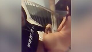 teen 18+ Fucked On The Balcony