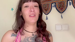 Joi Spanish Girl Gives You Instructions While She Spits On Her Tits Talking Dirty To You