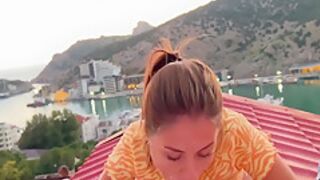 Sunset Is More Beautiful When A Cock Is In A Beautys Mouth. Full In Sheer 10 Min - Leo Dee, Skye Young And Pretty Face