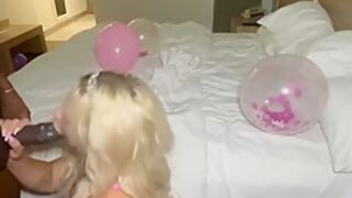 Blonde Big Tits Amateur Gets Bbc For Her Birthday