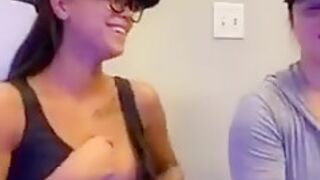 Pornstar Goes Live