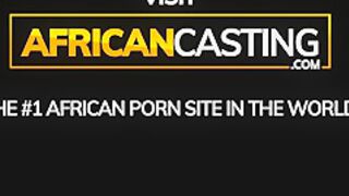 Real African Amateur Sucks Bwc For Movie Role