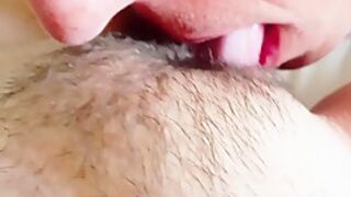 Pov: My Husband Explores My Hairy Pussy Licking And Kissing Until He Brings Me To A Delicious Real Orgasm