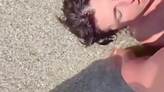 Hot Wife Fucks Strangers At The Beach In A Dogging Gang Ban