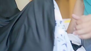 Ebony Hijab teen 18+ Blow Job - Lala Ivey