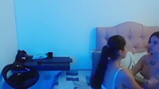 Naughty Latina Girls Fucking Alone At Home