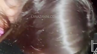 Lana Zanini And Carlos Zanini - The Cuckold Films His Slutty Wife Fucking And Giving A Blowjob To A Stranger At The Glory Hole In A Swinger Club. Real Amateur Video Of Married Brazilian Woman With Big Ass And Natural Breasts Hotwife 5 Min