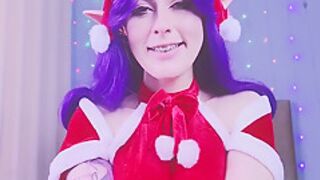 Misato Katsuragi Has A Christmas Present For You! She Made You Cum In Her Pussy! - Little Bit