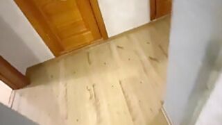 A Busty Tinka Gets Fucked By Her Lover In The Hallway