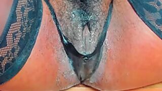 Black pussy is super wet