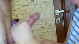 Deep Blowjob Before Cumshot