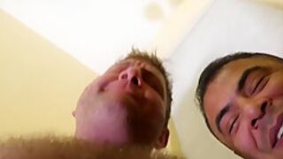 Bisex Step mommy Sucks Bi Guys In Dirty Talking Closeup 3so