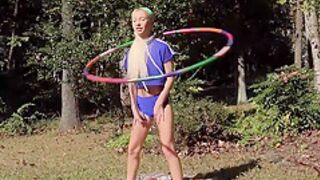 Kenzie Reeves - teen 18+ Playing With Toys Outdoors!