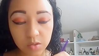 Hot Milf In Saturno Squirt Streaming Of Makeup Ends In Penetration On All Fours And Cock Sucking