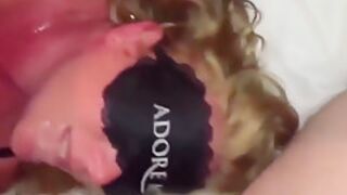 Super Mature Blindfolded 3some - Step mother I´d Like To Fuck