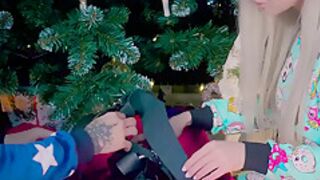 Horny Holiday Anal Double Fisting Under Christmas Tree - Ksu Colt