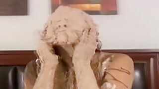 Latina Gets Punished With Pies! (hd)