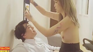 A Boring Day With Hot Big Booty Asian Amateur Turns Out Into Raw Passion Fuck