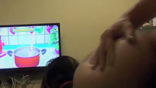 Cute Asian With Devil Horns Fucked After Playing Game