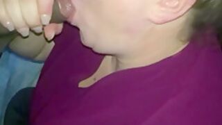 Wife Wants Bbc Before Work! Slow-mo And Swallow