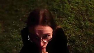 Freaky Teen 18+ Caught Sucking Dick On Busy Streets