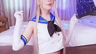 Molly Redwolf - Shimakaze Enjoys A Lewd Inspection By The Admiral