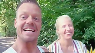 German Amateur Lady Public Fucked Outdoor By Sex Date Guy