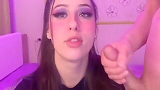 Cute teen 18+ Deepthroat Face Fucked