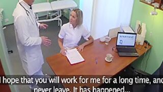 Naughty Gets Doctors Full Attention 14 Min With Nancy Sweet And Blonde Nurse