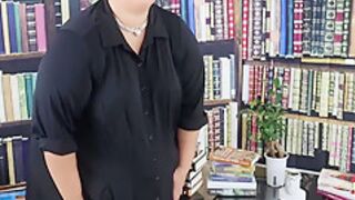 Jerking With Slutty Librarian Vicky