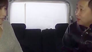 Picking Up Japanese Babe Under The Rain And Fucking In The Car