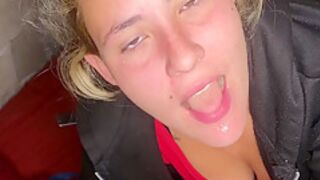 Uruguayan Girl Compilation Of Cumshots On The Face And In The Mouth