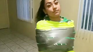 Duct Tape Mummified