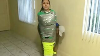 Duct Tape Mummified