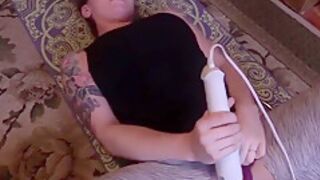 Stepmom Megans Gymnastic Solo With Hitachi