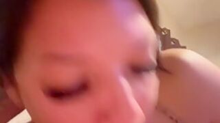 Fiance Throat Fuck And Cummed Deep In Her Throat