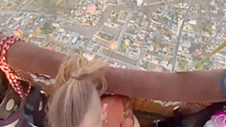 Passionate Sunrise Sex (she Swallows) Over Pyramids In An Air Balloon 8 Min