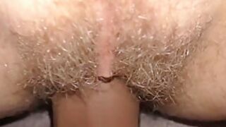 Cumming In The Curly Pussy Of My Teen 18+ Mistress ! Wet Hairy Anal