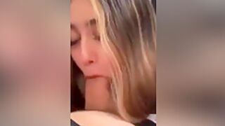 Girlfriend Passionate Blowjob