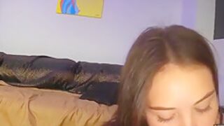 Matty Mila In First Time Blowjob