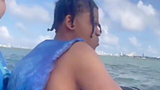 Klaps On A Jetski Teaser 5 Min - Valerie Kay And Lil D