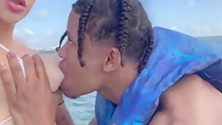 Klaps On A Jetski Teaser 5 Min - Valerie Kay And Lil D