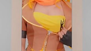 Yang Watches Her Stepsister Be A Slut Rwby In 4k With Lana Rain