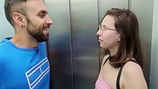 I Fuck My Neighbor In The Elevator And On The Stairs