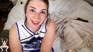 farting cheerleader fucks her ass for you