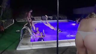 Pool Party Orgy With Summer Sinners