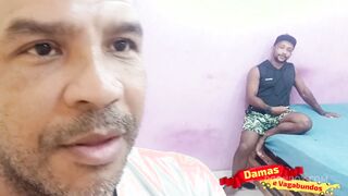 sexo e revelacoes no estudio dama de vagabundo com leo ogro, lorraine exotica, suzy furacao, marcio baiano e eliane furacao - bastidores de gravacao parte 1