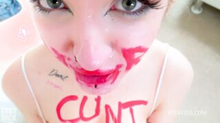 kitty marie - whore cunt degraded by old man