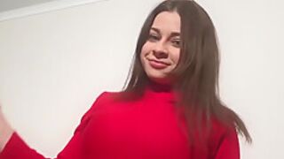 Lolly Lips In Young Girl Play With Transmission Of Her New Friend