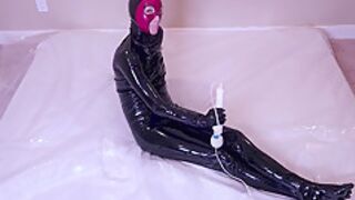 Dollified #1 - A Tiny Vacuum-sealed Rubber Toy Getting Herself Off With A Magic Wand